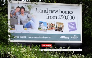 Aspire billboard kidsgrove